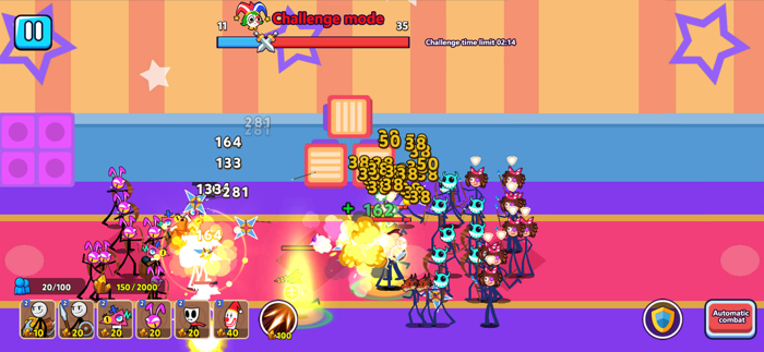 Circus Clash-Army Battle