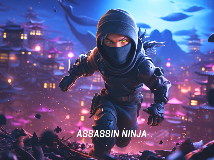 Assassin Ninja sneaky sword