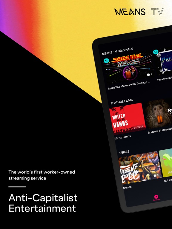 Screenshot #4 pour Means TV