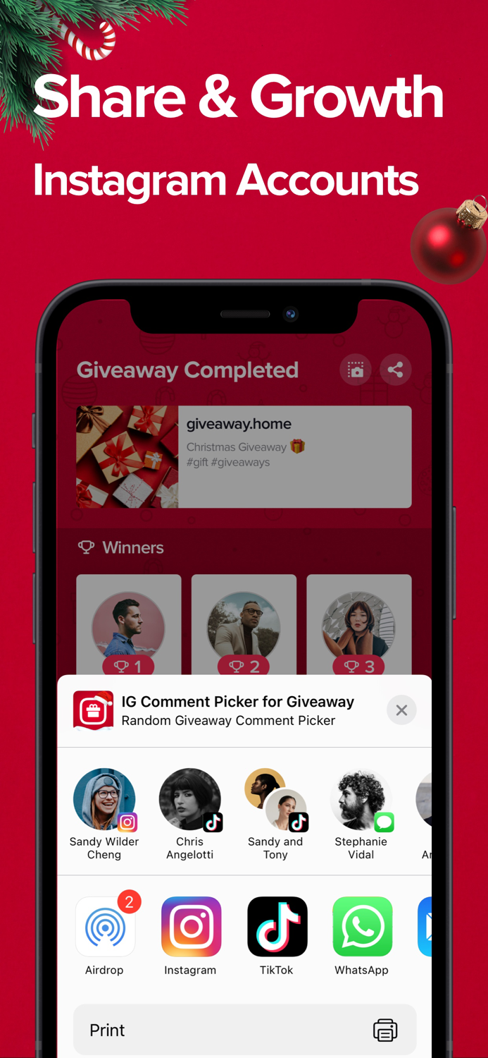 IG Comment Picker for Giveaway