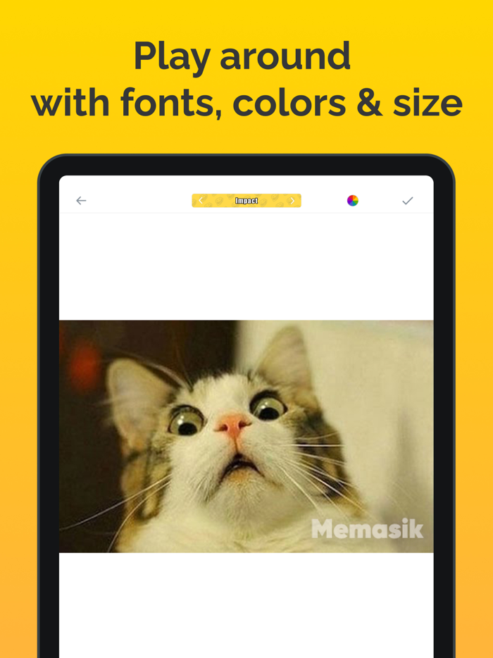Memasik Meme maker app