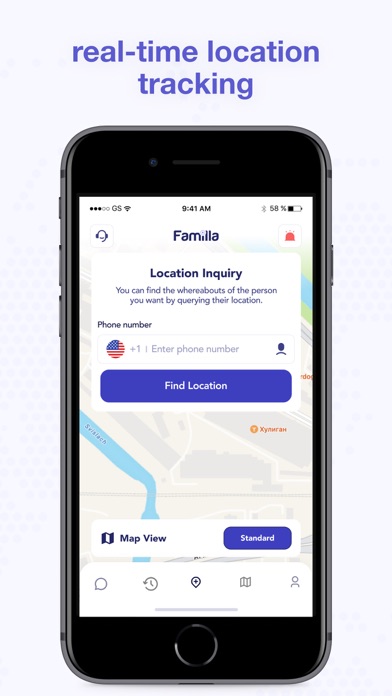 Familla – Family Locations Screenshot