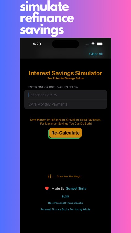 Mortgage Refinance Calculator screenshot-6