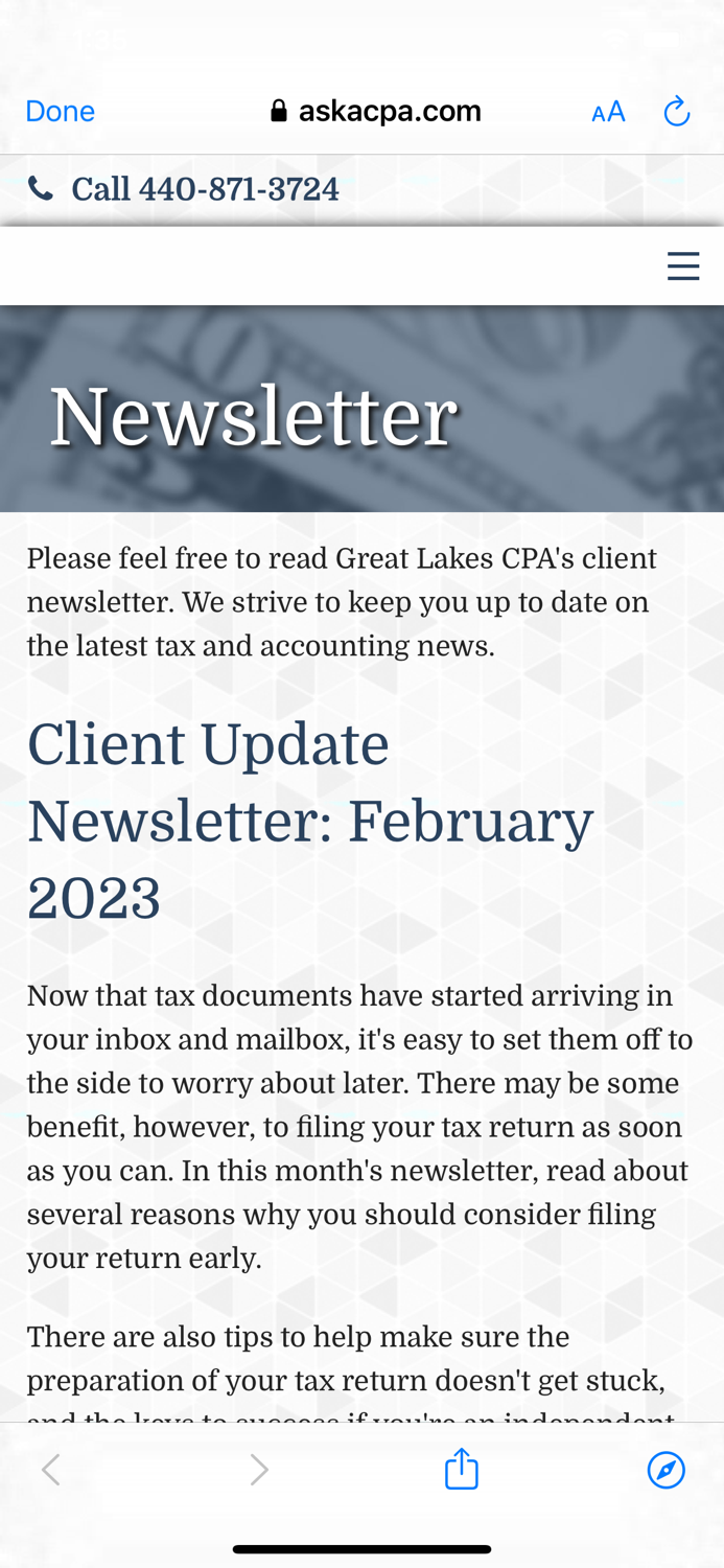 Great Lakes Client App