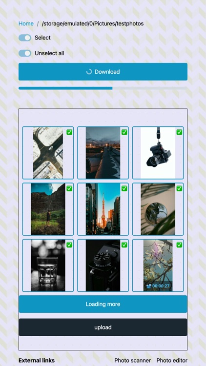 Wifi photo share transfer screenshot-3