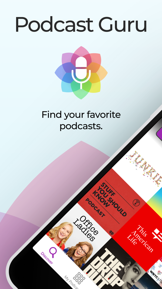 #1. Podcast Guru - App & Player (iOS) Podle: Really Bad Apps LLC