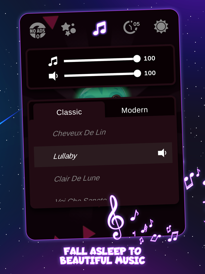 Baby night light  white noise