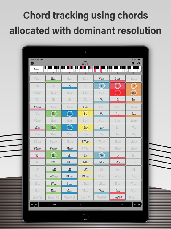 Dr.Chord -Discover cool chord. iPad screenshot 2 - Music app