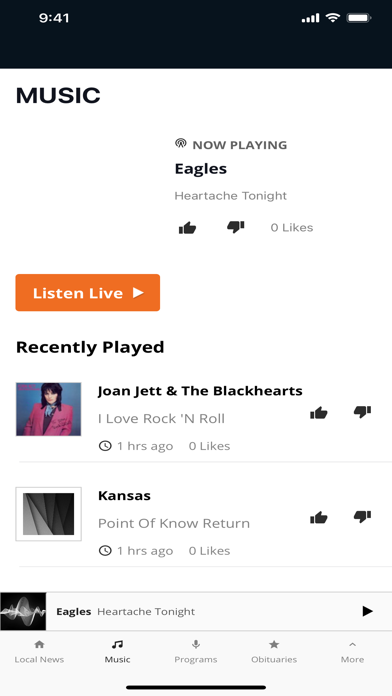 WIKK 103.5 FM Screenshot