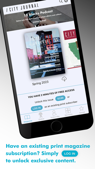 City Journal Screenshot