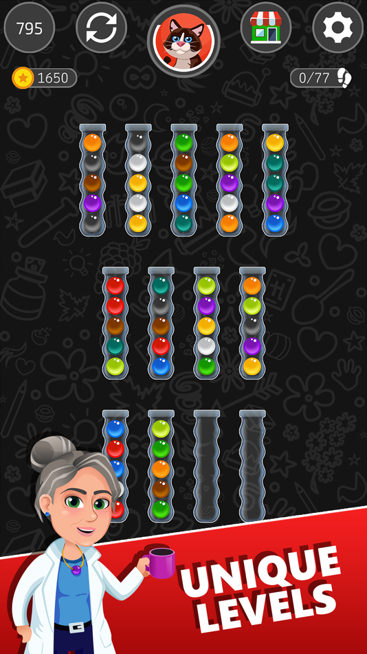 #4. Ball Sort Master (iOS) Podle: Tomasz Rusak