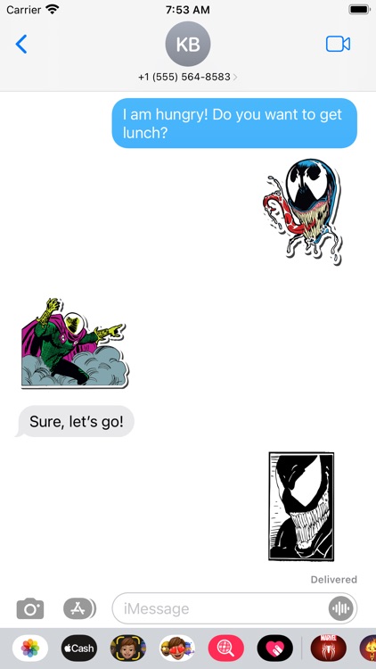 Spider-Man Game Stickers