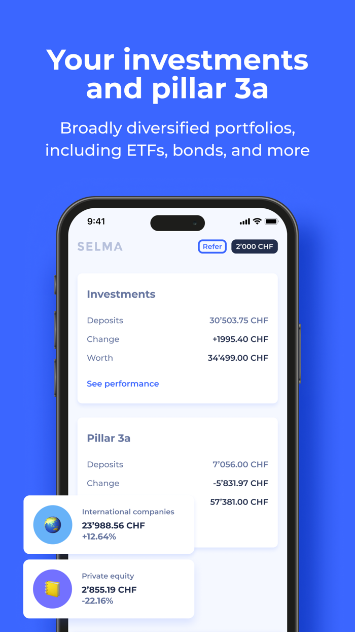 Selma – investment assistant