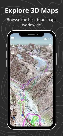 Game screenshot Relief Maps trek route planner apk
