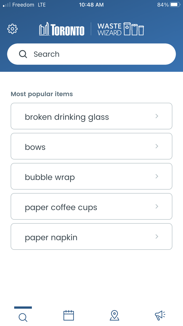 TOwaste – City of Toronto