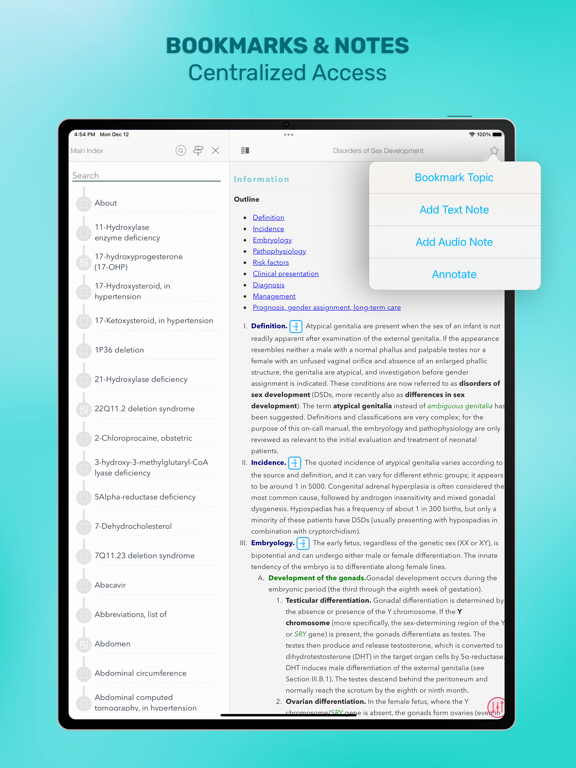 Gomella's Neonatology iPad screenshot 8 - Medical app