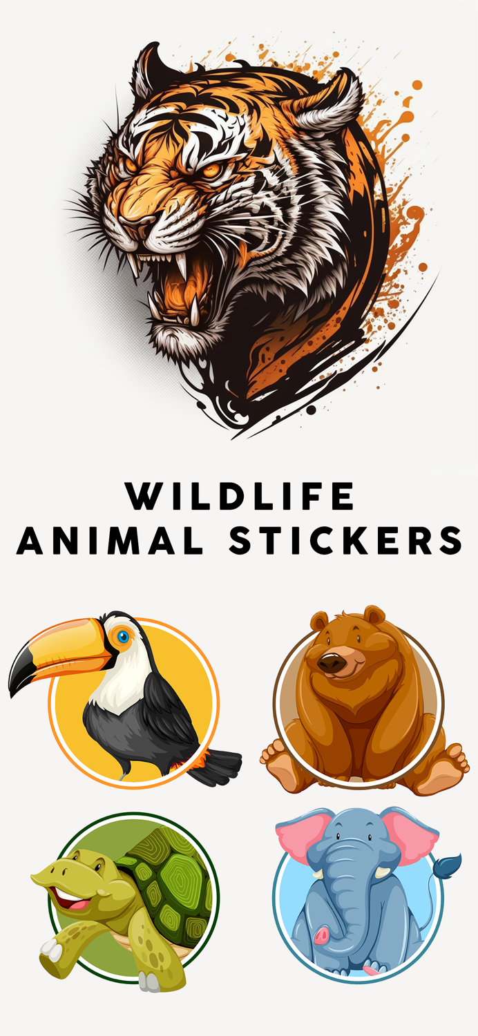 Wildlife - Animal Stickers