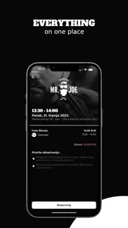 frizerski salon mr. joe iphone screenshot 3
