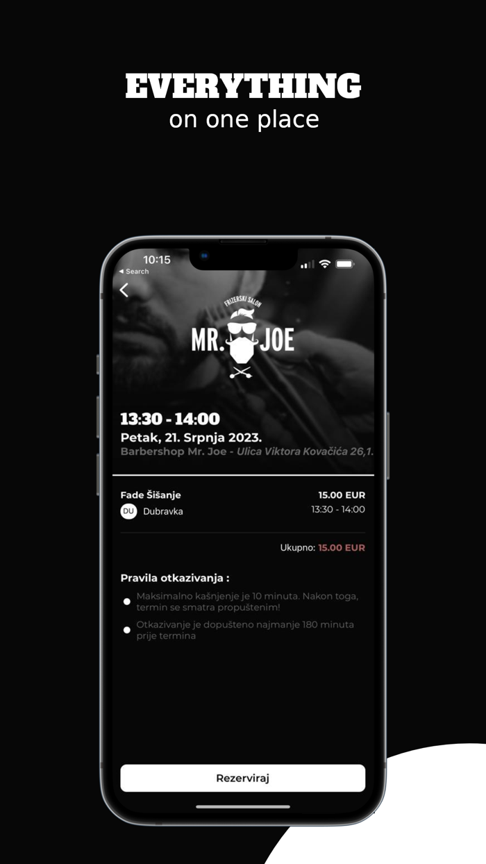 Frizerski Salon Mr. Joe