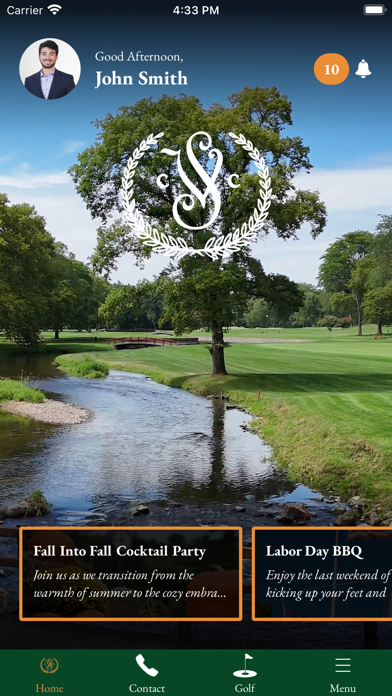 Saucon Valley Country Club Screenshot
