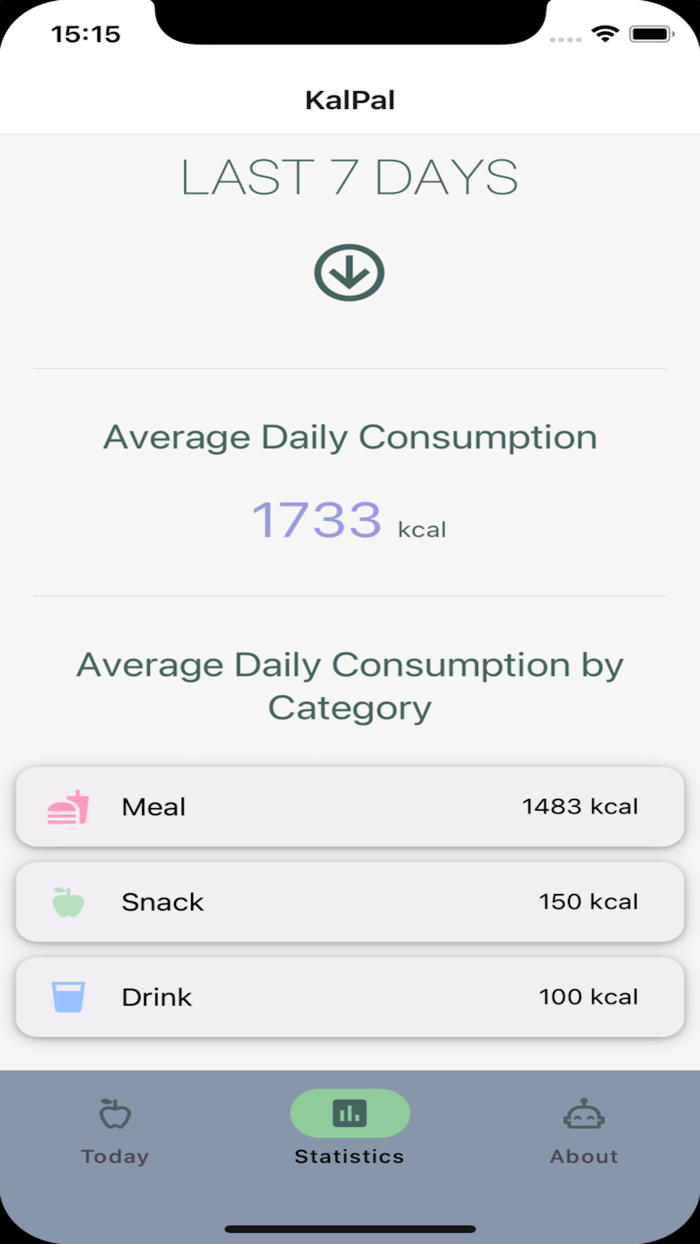 KalPal - Simply Track Calories