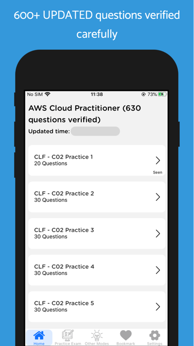Screenshot #1 pour AWS Cloud Practitioner. 2024