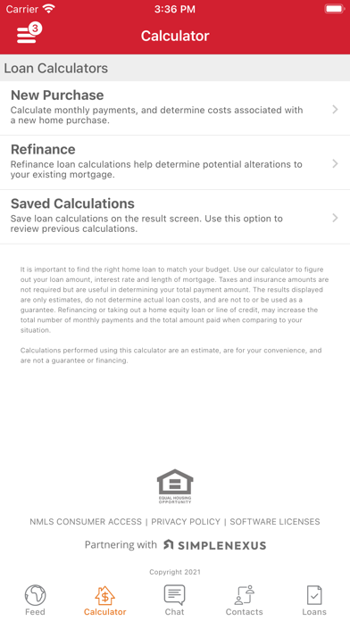 Valley West Mortgage Screenshot