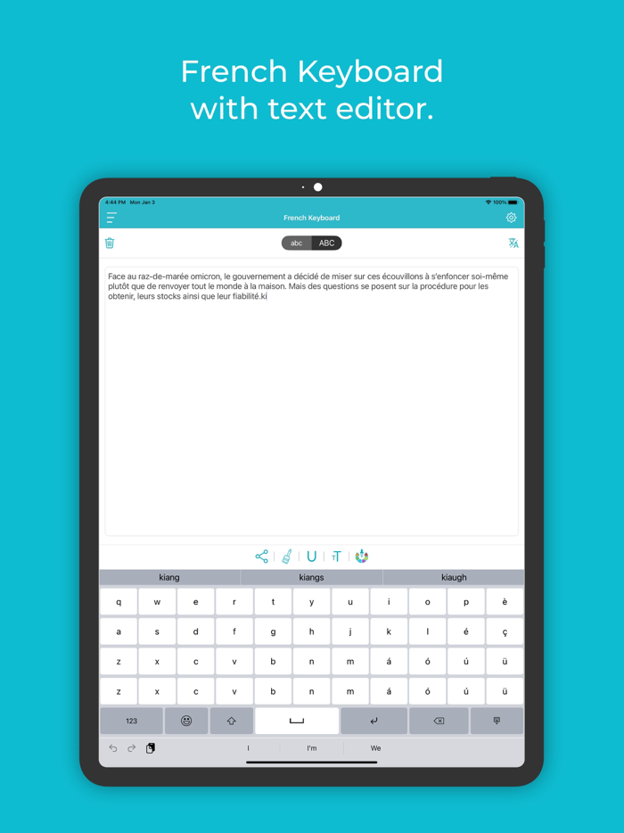 French Keyboard Translator