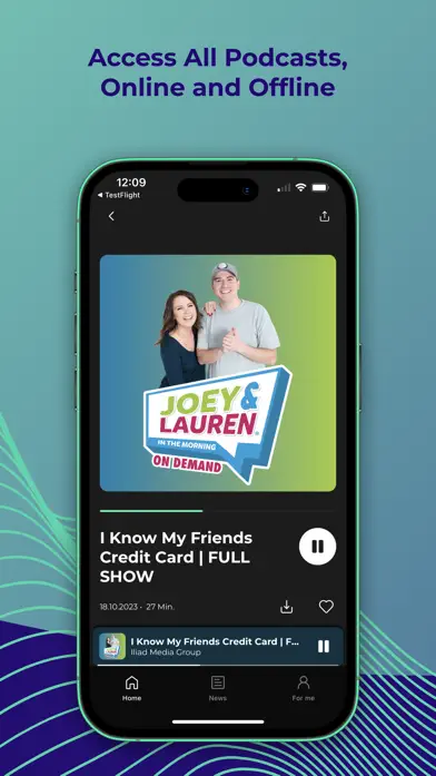 ListenBoise app live radio screen streaming Boise FM and AM stations