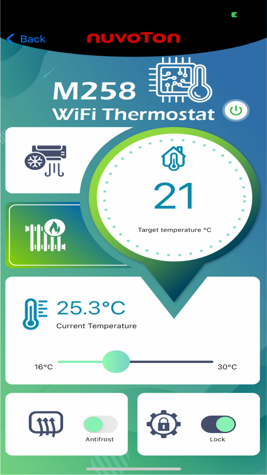 #2. NuThermostat (iOS) 由: Nuvoton Technology
