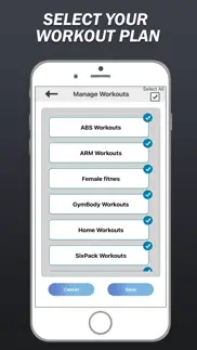 fitness pro workouts food diet iphone screenshot 2