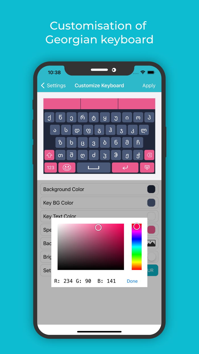 Georgian Keyboard  Translator