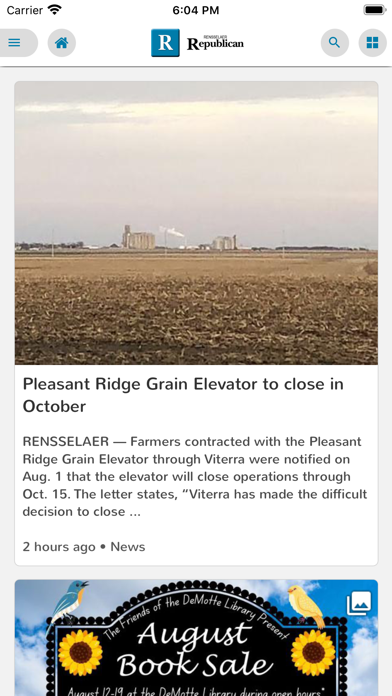 Rensselaer Republican Screenshot