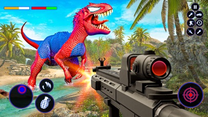 Dinosaur hunting game offline Screenshot