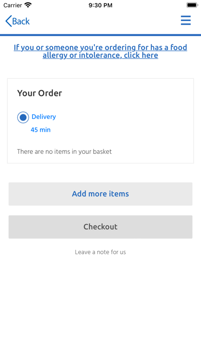Indali Kitchen, Bolton Screenshot