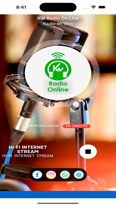 KW Radio On LIne Screenshot