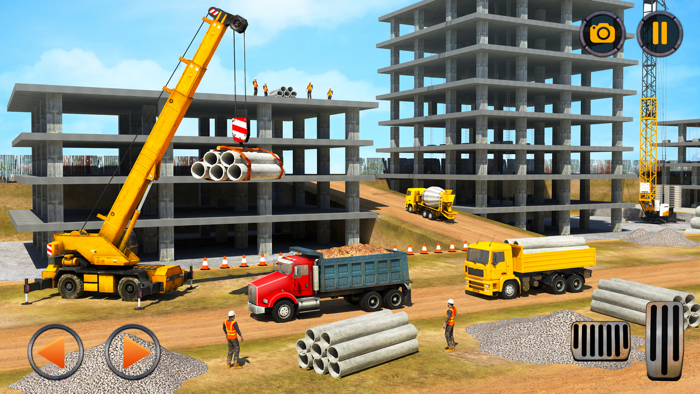 City Construction Excavator 3D
