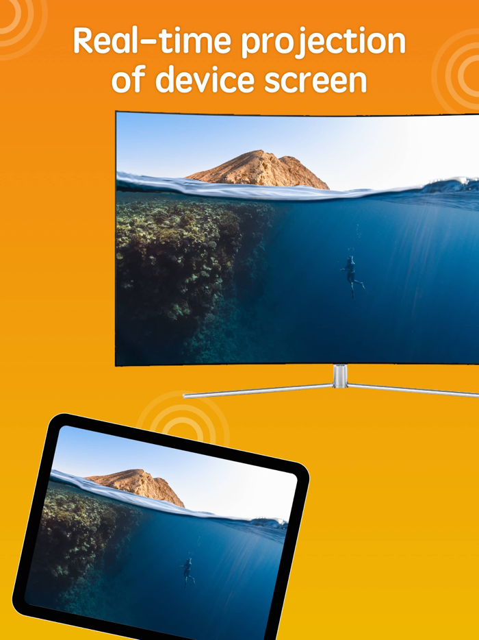 Screen Mirroring Web Cast TV