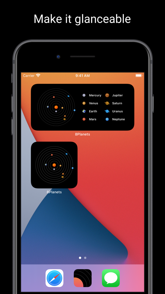 #2. Solar System Viewer: 8Planets (macOS) بواسطة: BLUE COMET LABS LLC