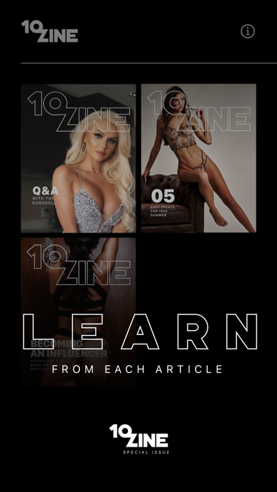 10Zine Mens Lifestyle Magazine Screenshot