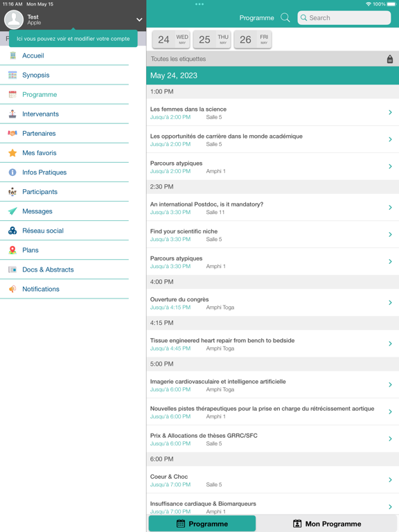 Printemps Cardiologie 2023 screenshot 3