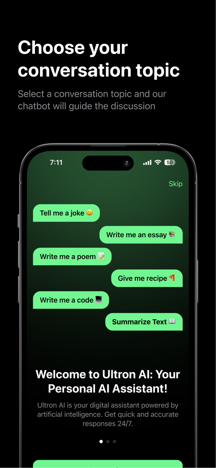 Ultron AI  Best AI Chatbot