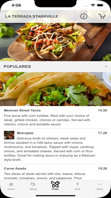 La Terraza Mexican Screenshot