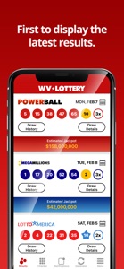WV Lottery Numbers screenshot #1 for iPhone