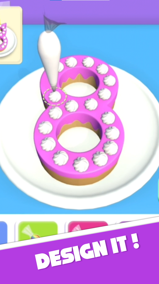 #4. Number Cakes 3D (iOS) 由: Totem Interactive