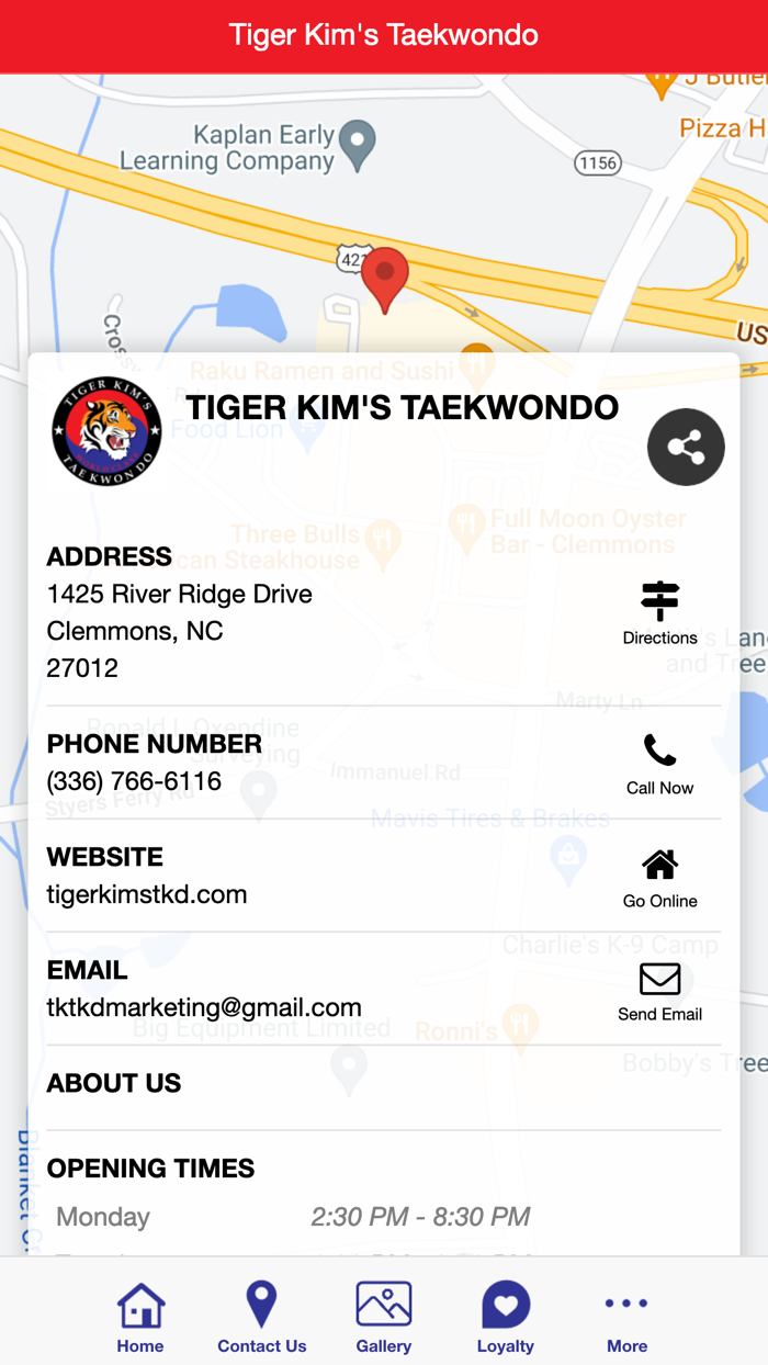 Tiger Kims Tae Kwon Do