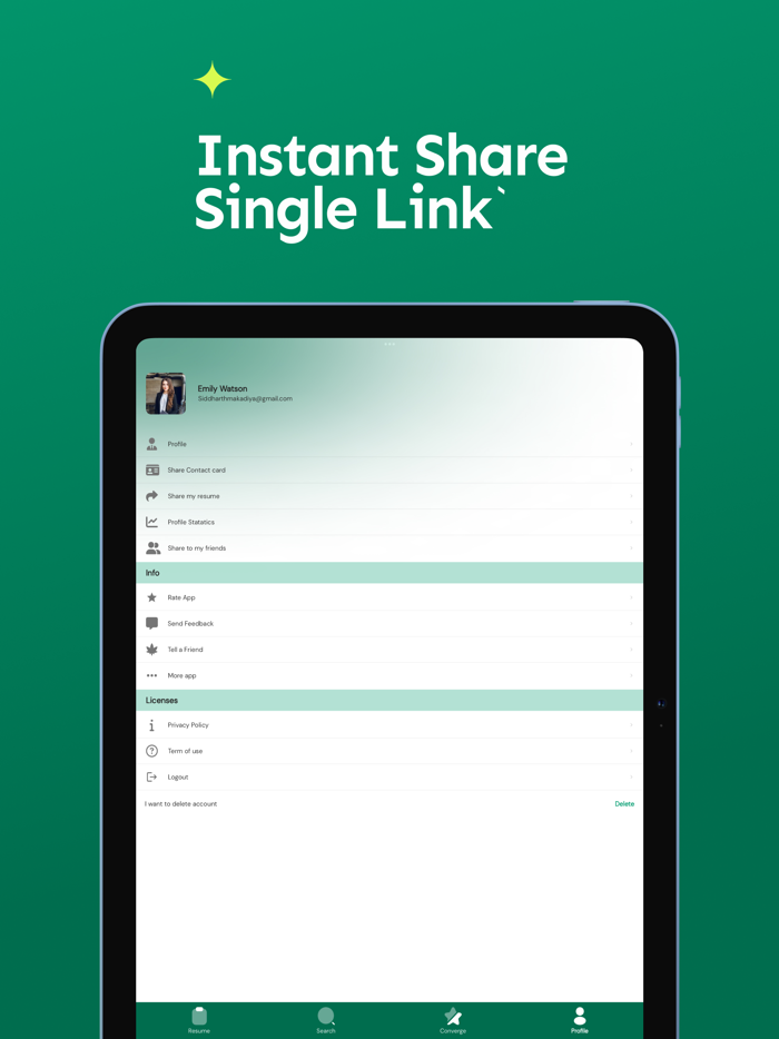 Revamp  CV and Resume Builder