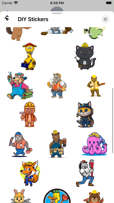 Screenshot #2 pour DIY Stickers