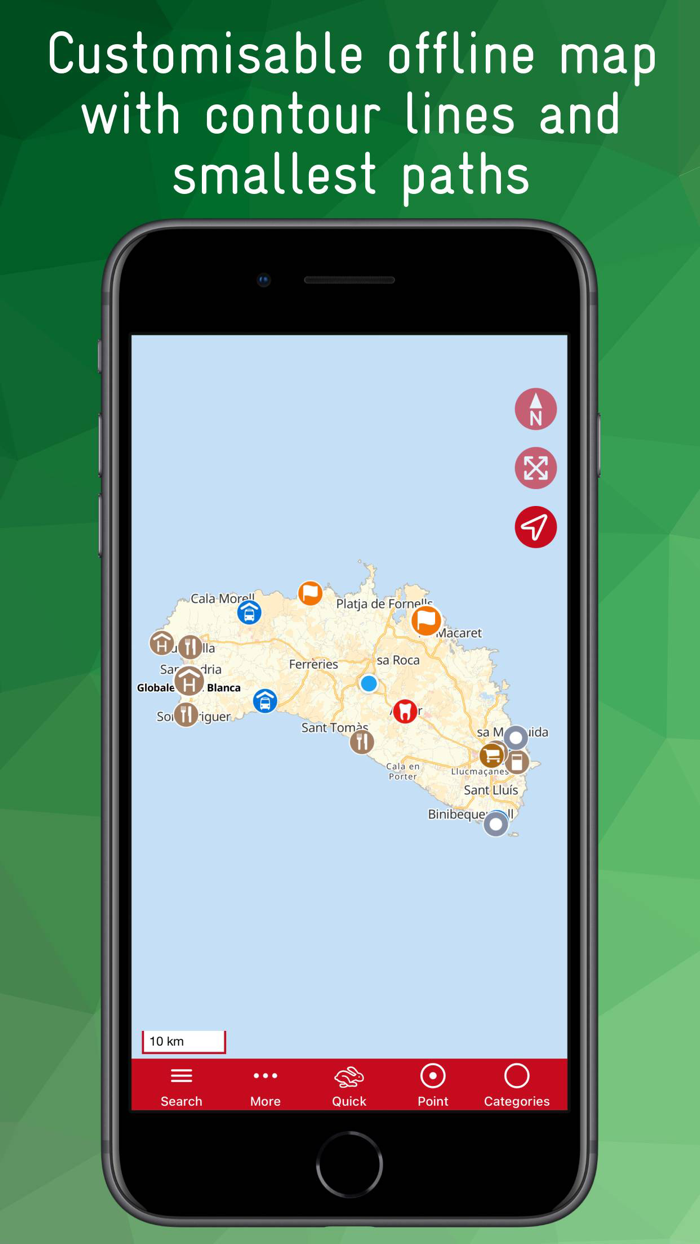 Menorca Offline Map