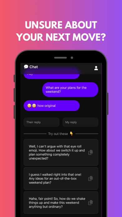 Rizz'ard - AI Dating assistant Screenshot